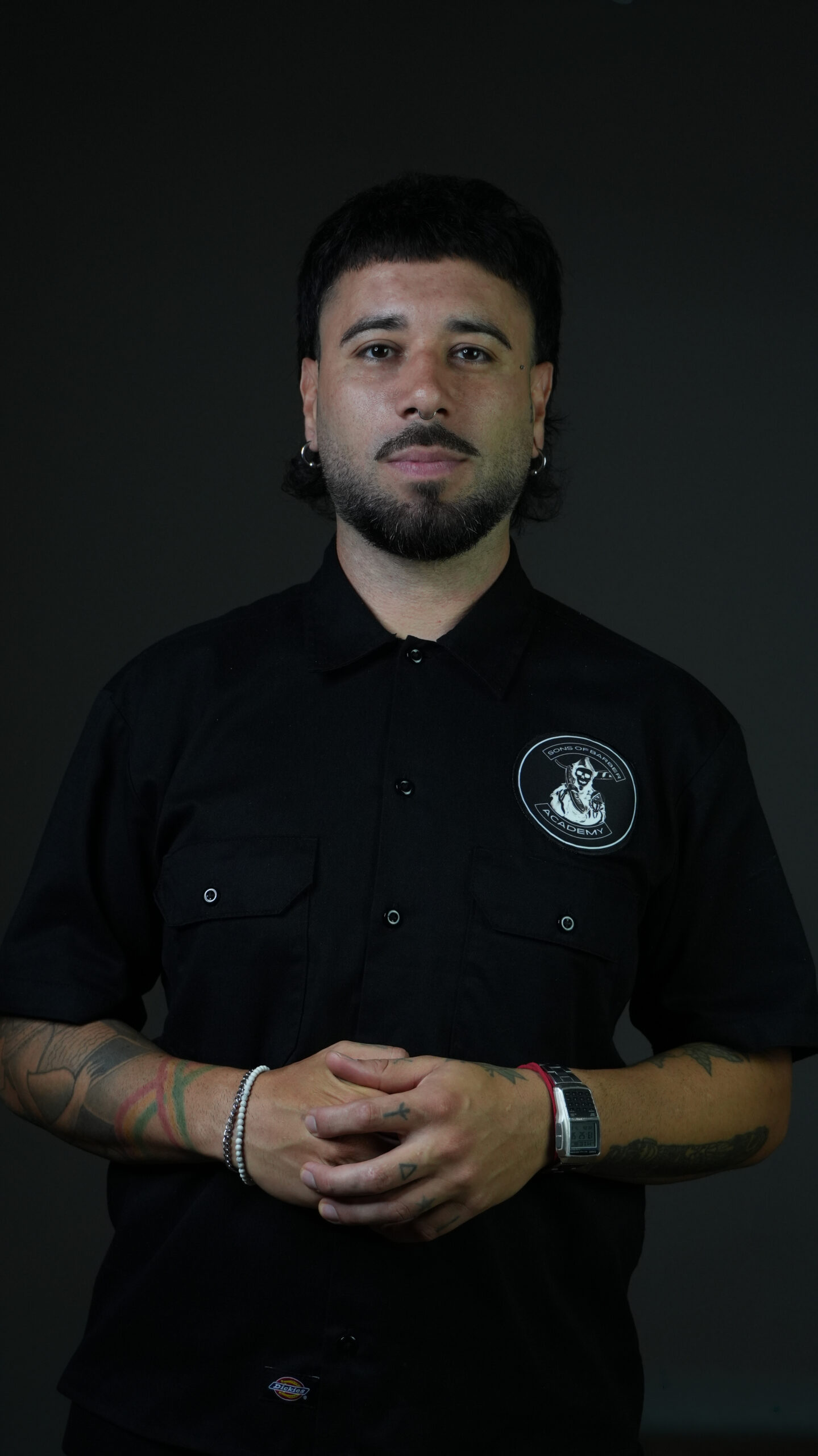 Alan, profesor de Sons of Barber Academy