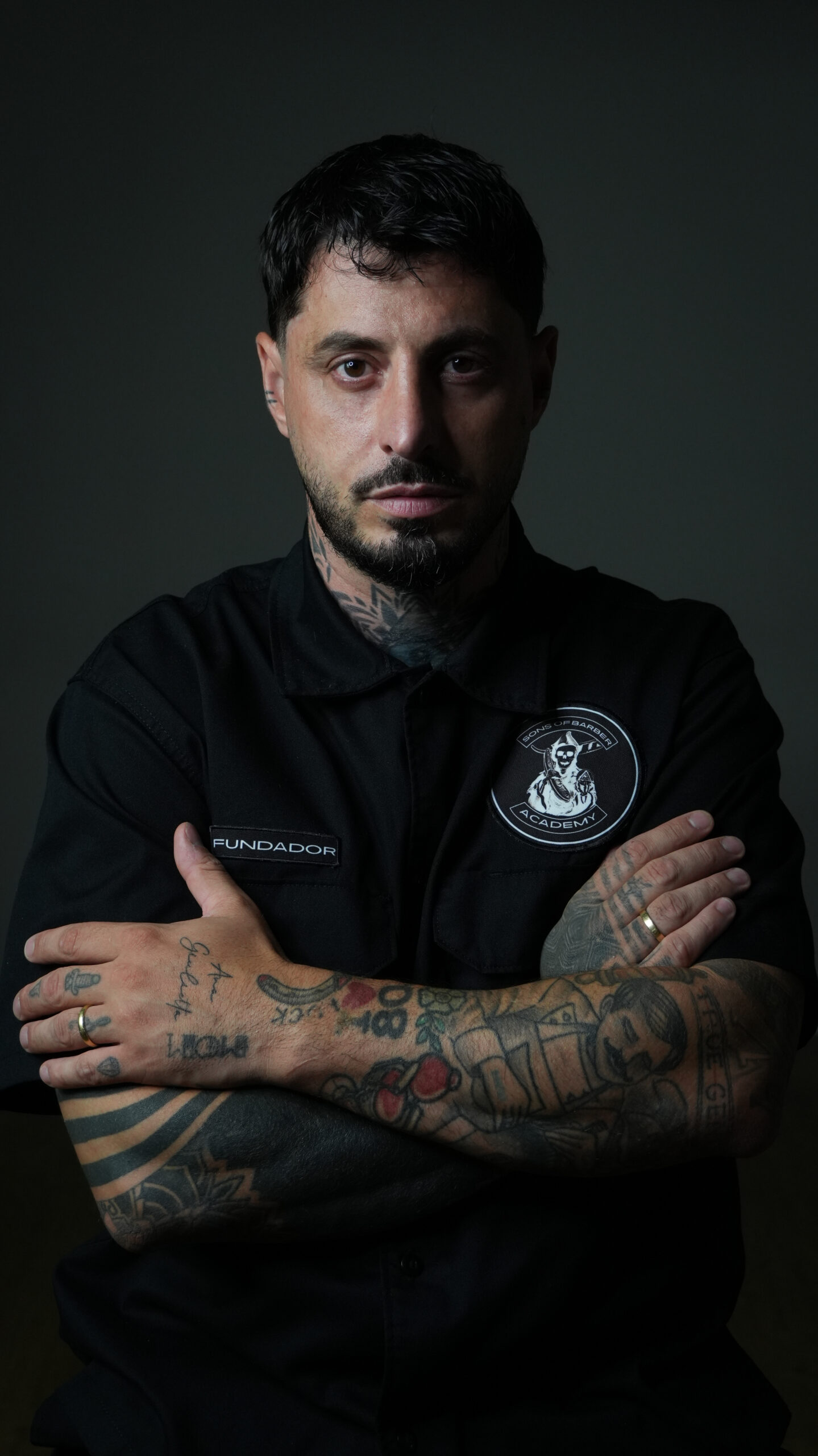 Andy, profesor de Sons of Barber Academy